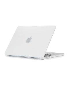 Tech-Protect SmartShell Matte Clear Case - предпазен кейс за MacBook Air 13 M2 (2022) (прозрачен-мат)