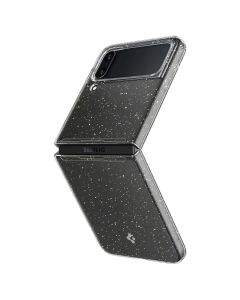 Spigen AirSkin Glitter Case - качествен поликарбонатов кейс за Samsung Galaxy Z Flip 4 (прозрачен)