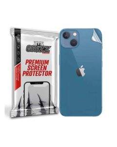 GrizzGlass SatinSkin Matte Back Film Protector - матирано защитно покритие за задната част на iPhone 14 (матиран)