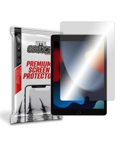 GrizzGlass HybridGlass Screen Protector - хибридно стъклено защитно покритие за дисплея на iPad 9 (2021), iPad 8 (2020), iPad 7 (2019) (прозрачно)
