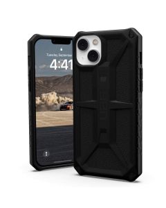 Urban Armor Gear Monarch Case - удароустойчив хибриден кейс за iPhone 14 Plus (черен)