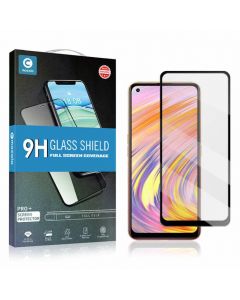 Mocolo Full Glue 5D Tempered Glass - обхващащо и ръбовете стъклено защитно покритие за дисплея на iPhone 14 Plus (черен)