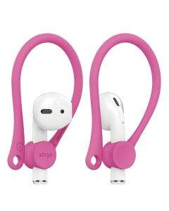 Elago AirPods EarHooks - силиконови кукички за Apple Airpods и Apple Airpods 2 (розов)