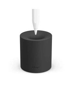 Elago Apple Pencil Silicone Stand - силиконова поставка за Apple Pencil и други стилуси (черен)