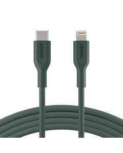 Belkin Playa USB-C to Lightning Cable PD 18W - MFI сертифициран USB-C към Lightning кабел за Apple устройства с Lightning порт (100 см) (зелен)