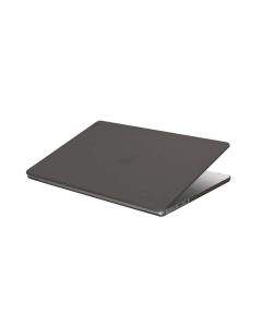 Uniq Claro Slim Hardshell Case - предпазен поликарбонатов кейс, силиконов протектор за клавиатурата и предпазител за камерата за MacBook Air 13 M2 (2022) (черен-мат)