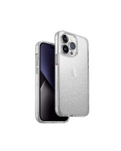 Uniq LifePro Xtreme Glitter Case - хибриден удароустойчив кейс за iPhone 14 Pro (прозрачен)