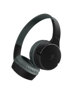 Belkin SOUNDFORM Mini Wireless Оn-Ear Headphones For Kids - безжични слушалки подходящи за деца за мобилни устройства (черен)
