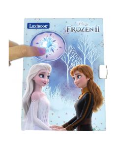 Lexibook SD30FZ Disney Frozen II Electronic Secret - детски дневник с аксесоари (светлосин)