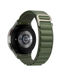 Tech-Protect Nylon Pro Band 20mm - текстилна каишка за Samsung Galaxy Watch, Huawei Watch, Xiaomi, Garmin и други часовници с 20мм захват (зелен)