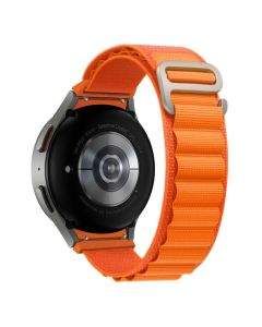 Tech-Protect Nylon Pro Band 20mm - текстилна каишка за Samsung Galaxy Watch, Huawei Watch, Xiaomi, Garmin и други часовници с 20мм захват (оранжев)