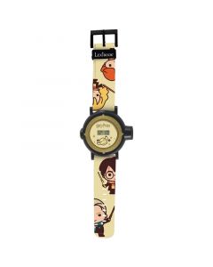Lexibook Harry Potter Children's Projection Watch with 20 Images - детски часовник със силиконова каишка и проектор (черен-жълт)