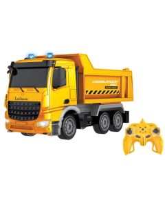 Lexibook RCP10 Crosslander Pro Radio Controlled Dump Truck - детски камион (самосвал) с дистанционно управление (жълт)