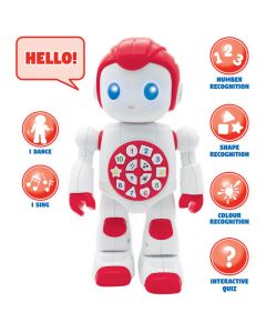 Lexibook Powerman Baby Talking Educational Robot - образователен детски робот (червен)