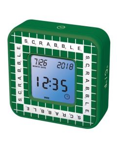 Lexibook Scrabble Clock - детски часовник с аларма (зелен-бял)
