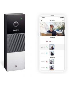 Netatmo Smart Video Doorbell FullHD 1080p - безжичен видеозвънец (черен)