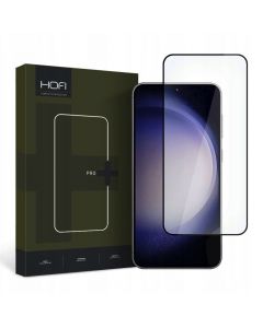 Hofi Glass Pro Plus Tempered Glass 2.5D - калено стъклено защитно покритие за дисплея на Samsung Galaxy S23 Plus (черен-прозрачен)
