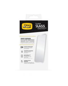 Otterbox Trusted Glass Screen Protector - калено стъклено защитно покритие за дисплея на iPhone 14, iPhone 13, iPhone 13 Pro (прозрачен)