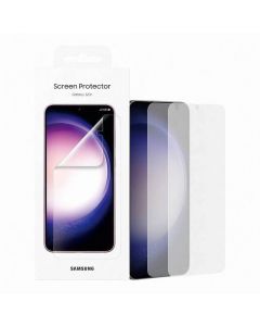 Samsung Screen Protector EF-US916CTEGWW - оригинално защитно покритие за дисплея на Samsung Galaxy S23 Plus (2 броя) (прозрачно)