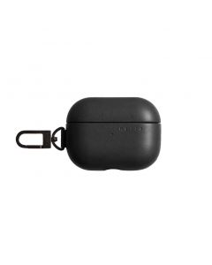 Mujjo Echelon Leather Case - кожен (естествена кожа) кейс за Apple Airpods Pro 2 (черен)