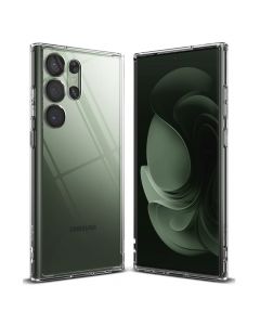 Ringke Fusion Crystal Case - хибриден удароустойчив кейс за Samsung Galaxy S23 Ultra (прозрачен)