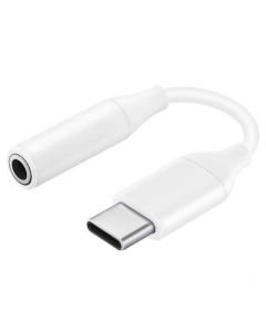Samsung EE-UC10JUWE USB-C to 3.5 mm Adapter - активен адаптер USB-C към 3.5 мм. за устройства с USB-C порт (бял) (retail опаковка)
