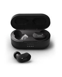 Belkin Soundform TWS Earphones - безжични блутут слушалки със зареждащ кейс (черен)