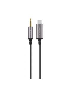 Moshi USB-C to 3.5 mm Audio Cable - USB-C към 3.5 мм аудио кабел (120 см) (черен)