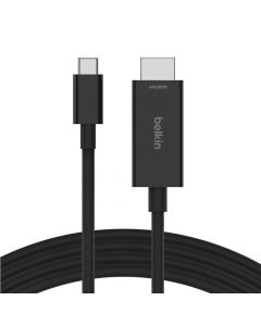 Belkin Connect USB-C to HDMI 2.1, 8K 60Hz Cable - кабел за свързване от USB-C към HDMI 8K (200 см) (черен)