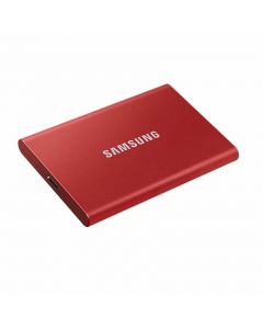 Samsung Portable SSD T7 500GB USB 3.2 - преносим външен SSD диск 500GB (червен)