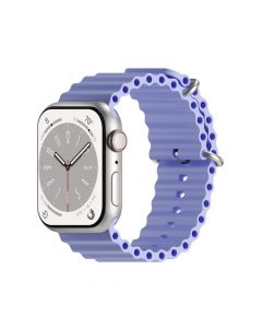 Next One H2O Silicone Band - силиконова каишка за Apple Watch 38мм, 40мм, 41мм (лилав)