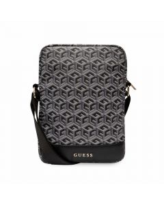 Guess PU G Cube Tablet Bag 10 - дизайнерска чанта с презрамка за таблети до 10 инча (черен)