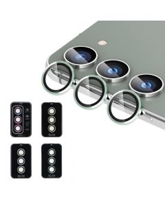 4smarts StyleGlass Camera Lens Protector 4 Pack - 4 комплекта предпазни стъклени лещи за камерата на Samsung Galaxy S23, Galaxy S23 Plus (различни цветове)