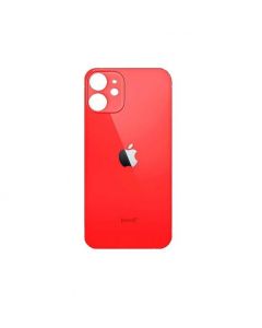 OEM iPhone 12 Backcover Glass - резервен заден стъклен капак за iPhone 12 (червен)