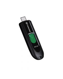 Transcend JetFlash 790C USB-C Pen Flash Drive 64GB - USB флаш памет с USB-C порт за компютри смартфони и таблети (черен)