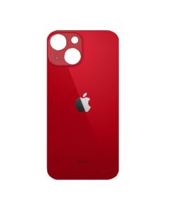 OEM iPhone 13 Backcover Glass - резервен заден стъклен капак за iPhone 13 (червен)