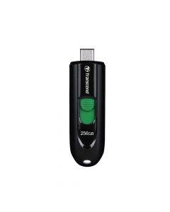 Transcend JetFlash 790C USB-C Pen Flash Drive 256GB - USB флаш памет с USB-C порт за компютри смартфони и таблети (черен)