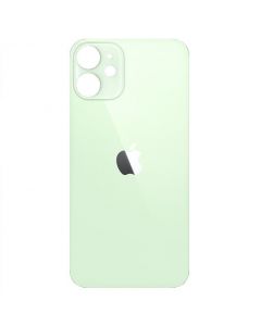 OEM iPhone 12 mini Backcover Glass - резервен заден стъклен капак за iPhone 12 mini (зелен)