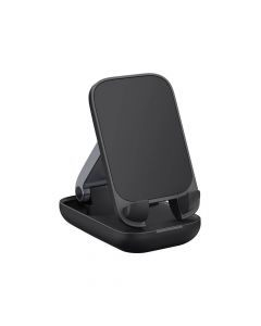 Baseus Seashell Universal Folding Stand (B10551500111-00) - универсална сгъваема поставка за бюро и плоскости за мобилни устройства и таблети (черен)