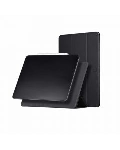 Pitaka Folio Case - магнитен полиуретанов кейс с поставка за iPad Pro 11 M2 (2022), iPad Pro 11 M1 (2021), iPad Pro 11 (2020) (черен)