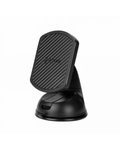 Pitaka MagMount Pro Suction Cup Mount - магнитна поставка за таблото на кола за смартфони (черен)