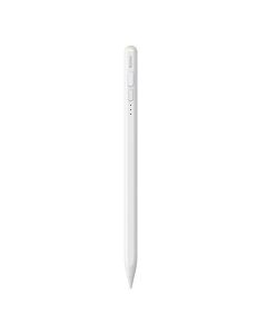 Baseus Smooth Writing 2 Stylus With LED Indicators (Active with Palm Rejection) (SXBC060402) - професионална писалка за iPad Pro 12.9 (2018-2022), iPad Pro 11 (2018-2022), iPad Air 5 (2022), iPad Air 4 (2020) (бял)