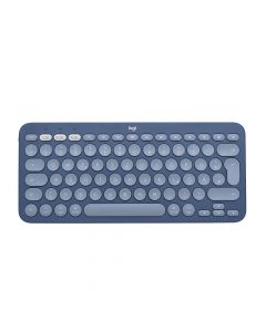 Logitech K380 for Mac Multi-Device Bluetooth Keyboard International - безжична клавиатура оптимизирана за Mac (тъмносин)