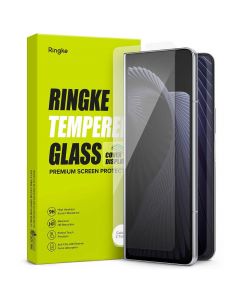 Ringke Invisible Defender ID Glass Tempered Glass 2.5D - калено стъклено защитно покритие за дисплея на Samsung Galaxy Z Fold 5 (прозрачен)