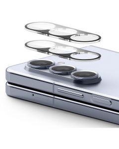 Ringke Camera Lens Glass - комплект 2 броя предпазни стъклени протектора за камерата на Samsung Galaxy Z Fold5 (черен)