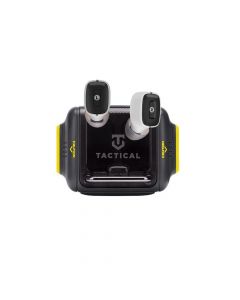 Tactical Space Force StrikePods TWS Bluetooth Earphones - безжични блутут слушалки с удароустойчив зареждащ метален кейс (сив)