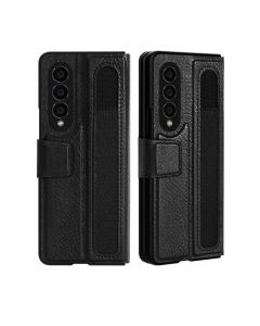 Nillkin Aoge Leather Flip Case - кожен калъф за Samsung Galaxy Z Fold5 (черен)