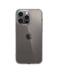 Spigen Crystal Hybrid Case - хибриден кейс с висока степен на защита за iPhone 15 Plus (прозрачен)