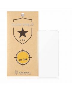 Tactical Glass Shield 2.5D - калено стъклено защитно покритие (0.33 мм) за дисплея на iPhone 15 (прозрачен)