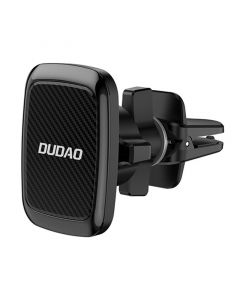 Dudao F8H Magnetic Car Phone Holder Dudao Air Vent - магнитна поставка за радиатора на кола за смартфони (черен)